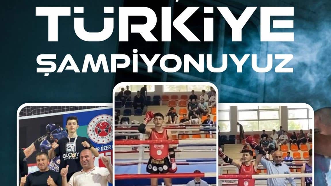 Muay Thai Türkiye Şampiyonuyuz